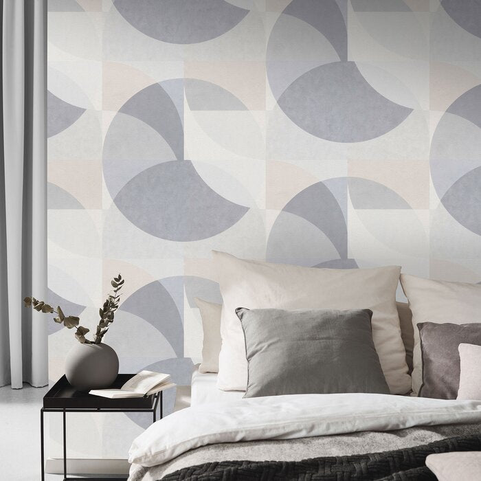 33 Ft x 21 In Geometric Roll Wallpaper by Elle Decor