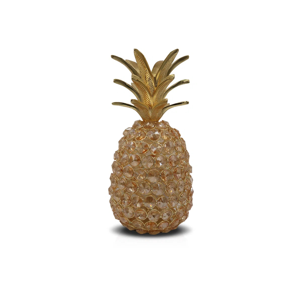 Glam Fruit Pineapple Sculpture Décor