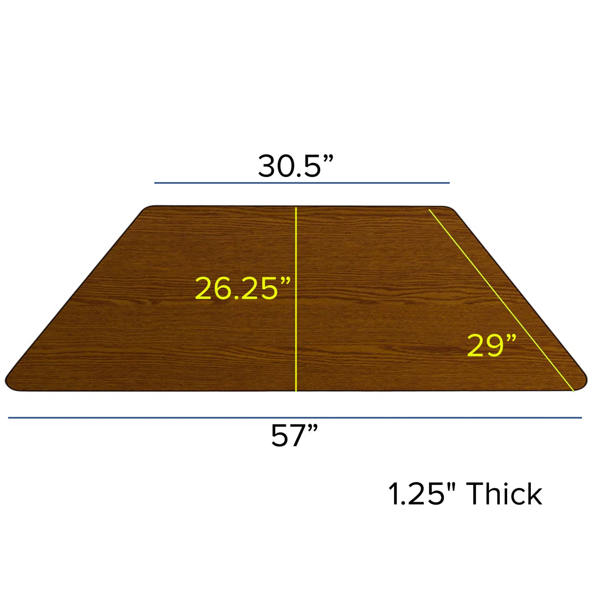 Goddard Trapezoid Thermal Laminate Activity TABLE TOP ONLY