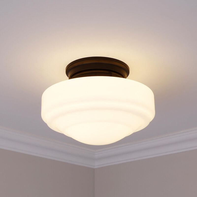 1 Light Semi Flush Mount