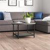 Granillo 4 Legs Round Coffee Table with Storage for Living Room