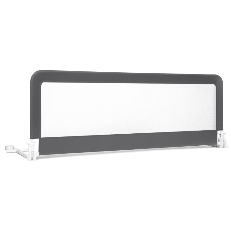 Folding Breathable Baby Bed Rail Guard with Safety Strap