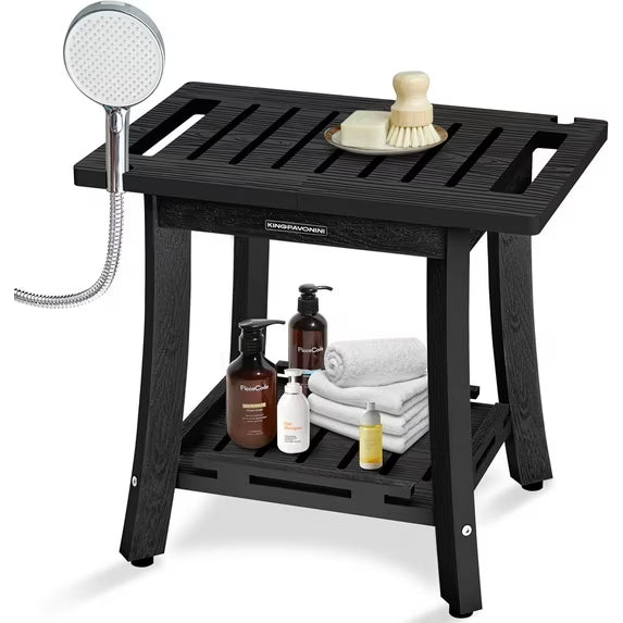 Shower Stool, Waterproof Shower Benches for Inside Shower to Sit on