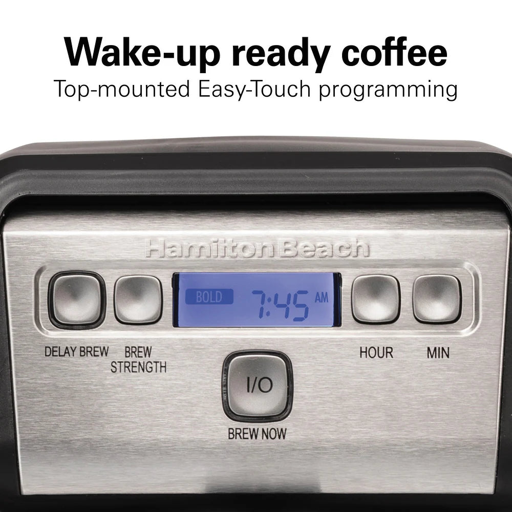 12 Cup Compact Programmable Coffee Maker