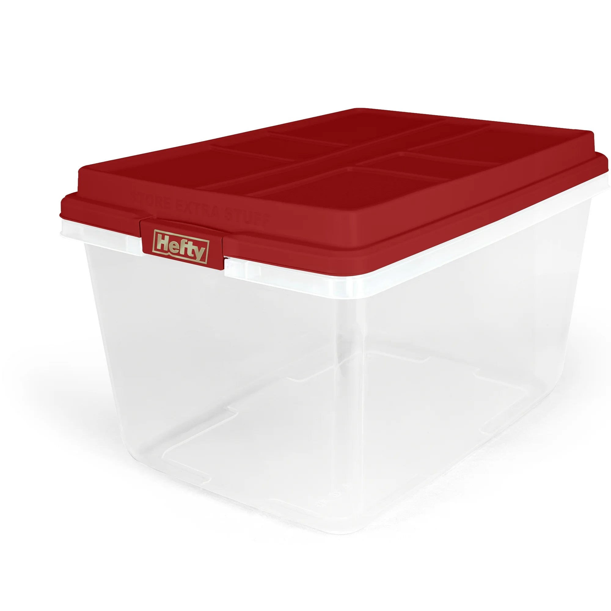 Hefty 72 quart high rise Storage Bin, final cut