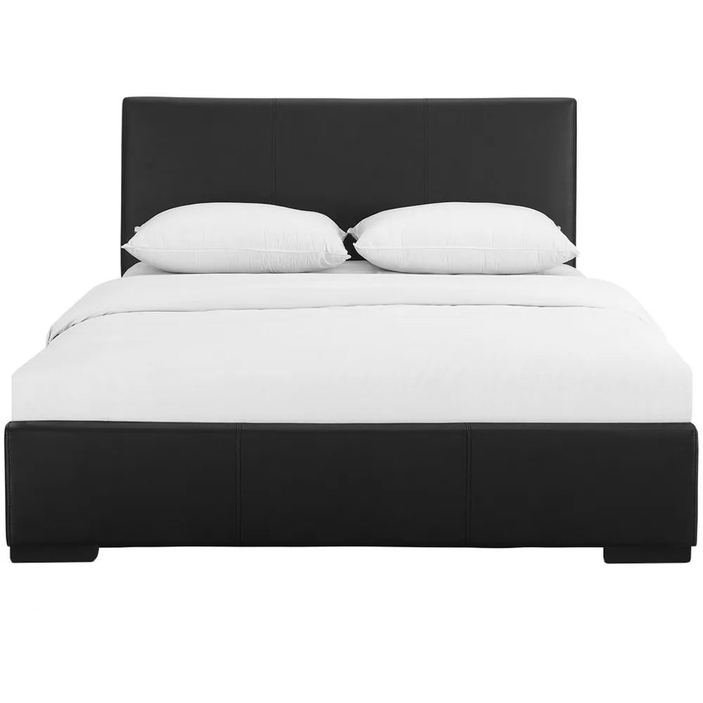 Oley Upholstered Platform Bed - Black - King