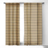 Holli Zollinger Kraft Grid 1pc Blackout Window Curtain Panel