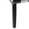 Black Plaid Parsons Dining Chair (Set of 2)