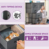 Black Gray Hou 8 - Drawer Dresser