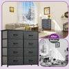 Black Gray Hou 8 - Drawer Dresser