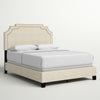 Beige Hutsonville Upholstered Bed, King