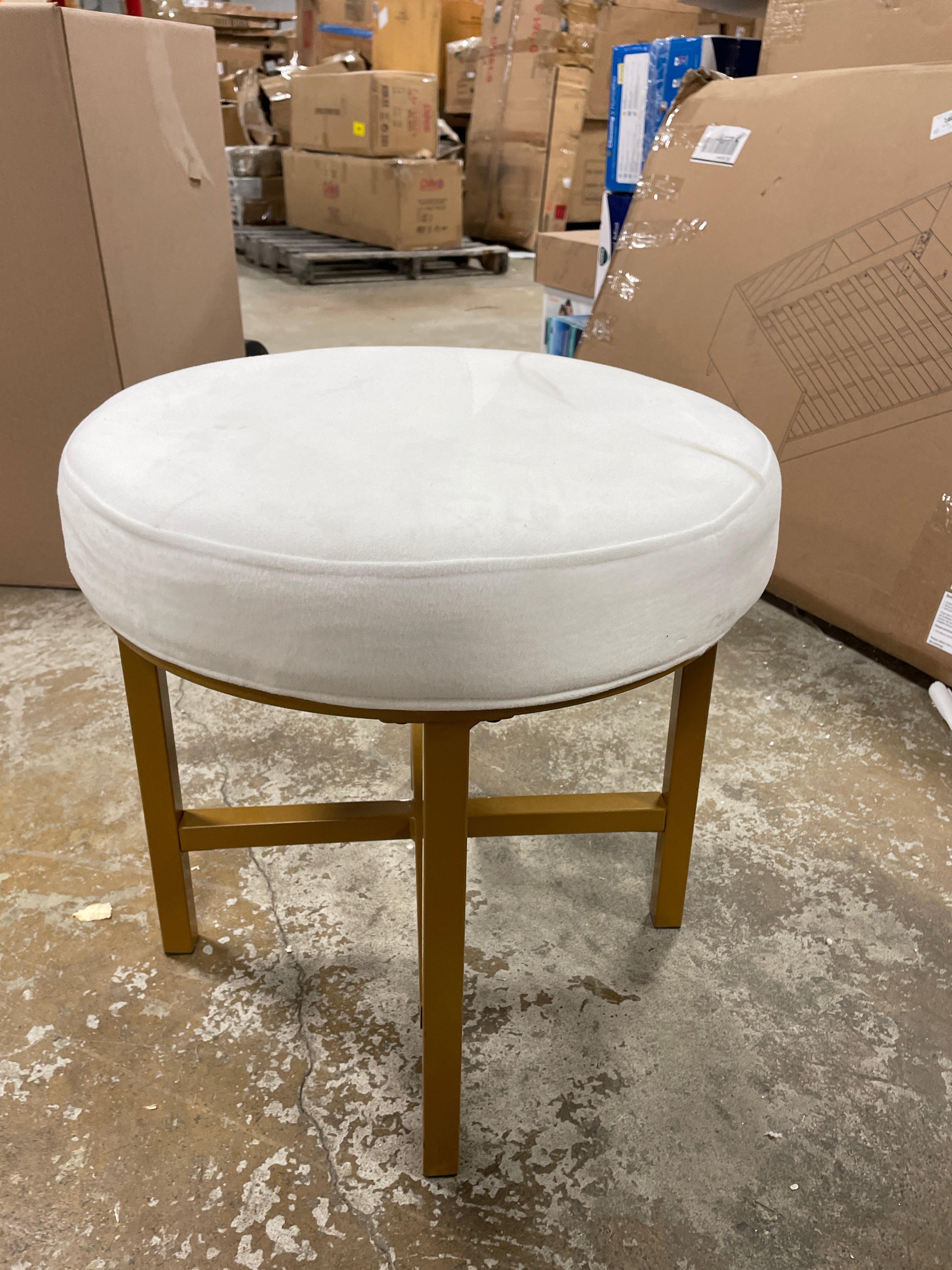19" Vanity Stool