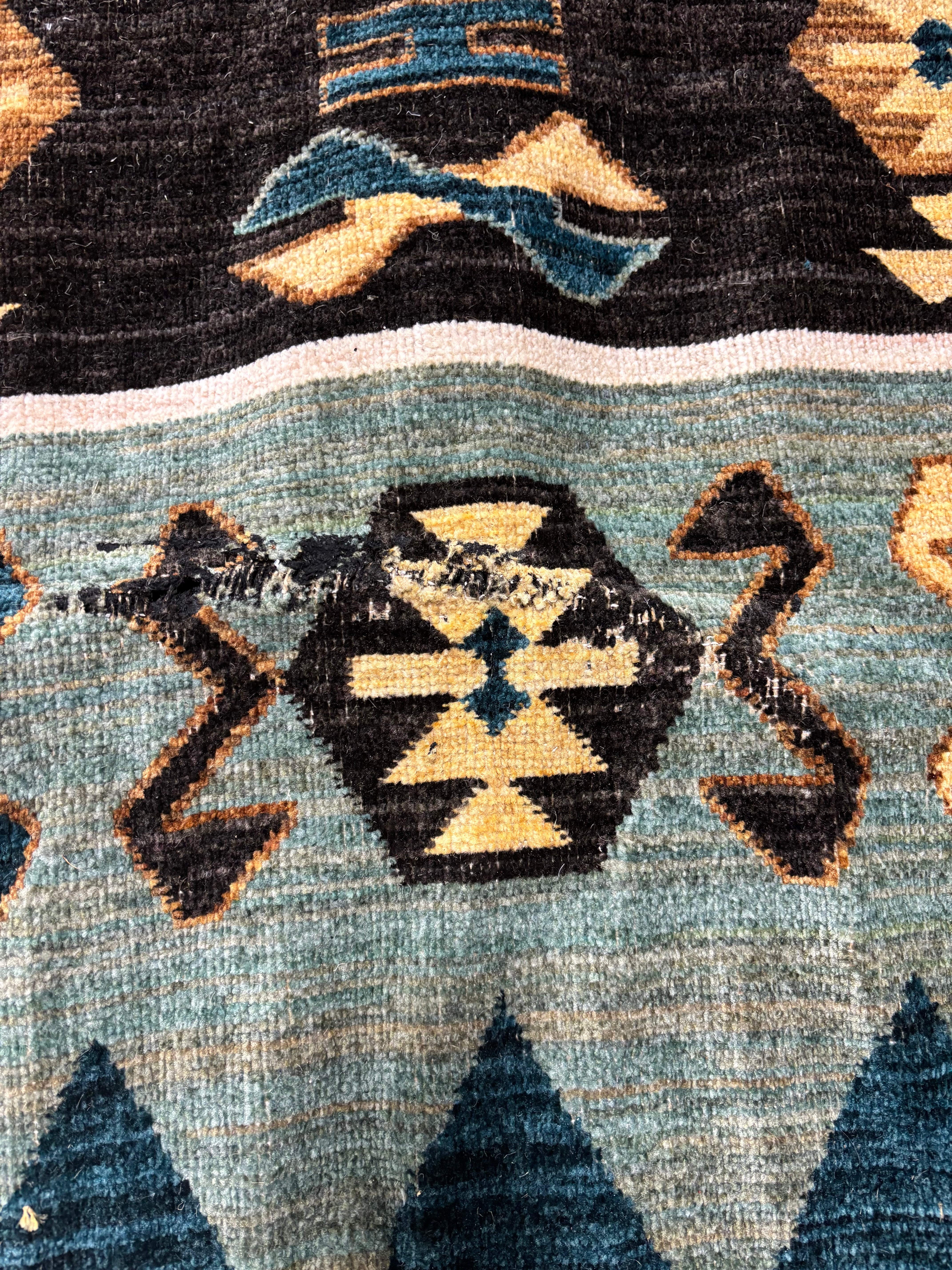 10'x13' Buttercup Diamond Vintage Persian Woven Rug SHOWROOM ITEM