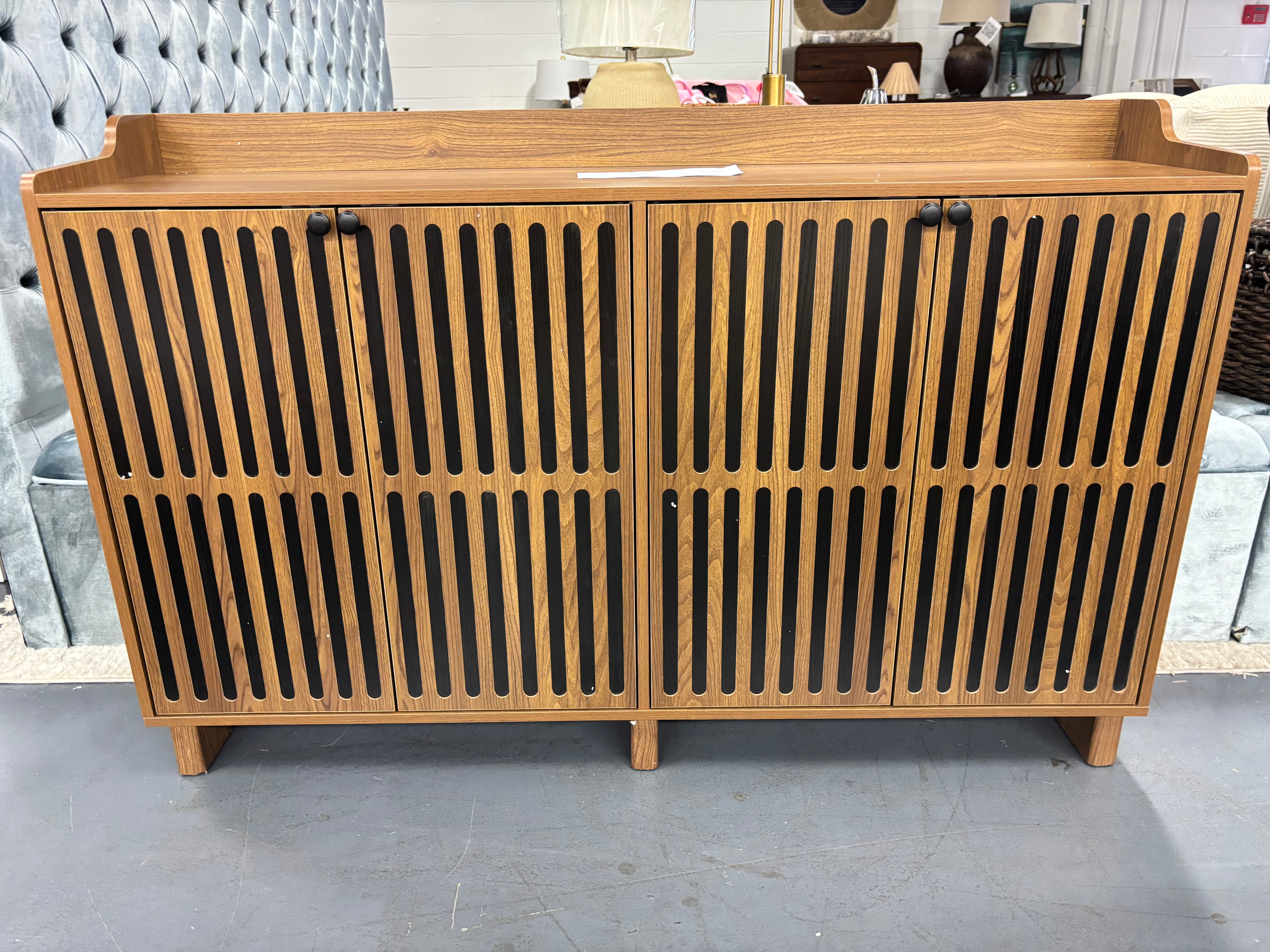 55"  Resenkos Sideboard Buffet - Rustic Brown SHOWROOM ITEM