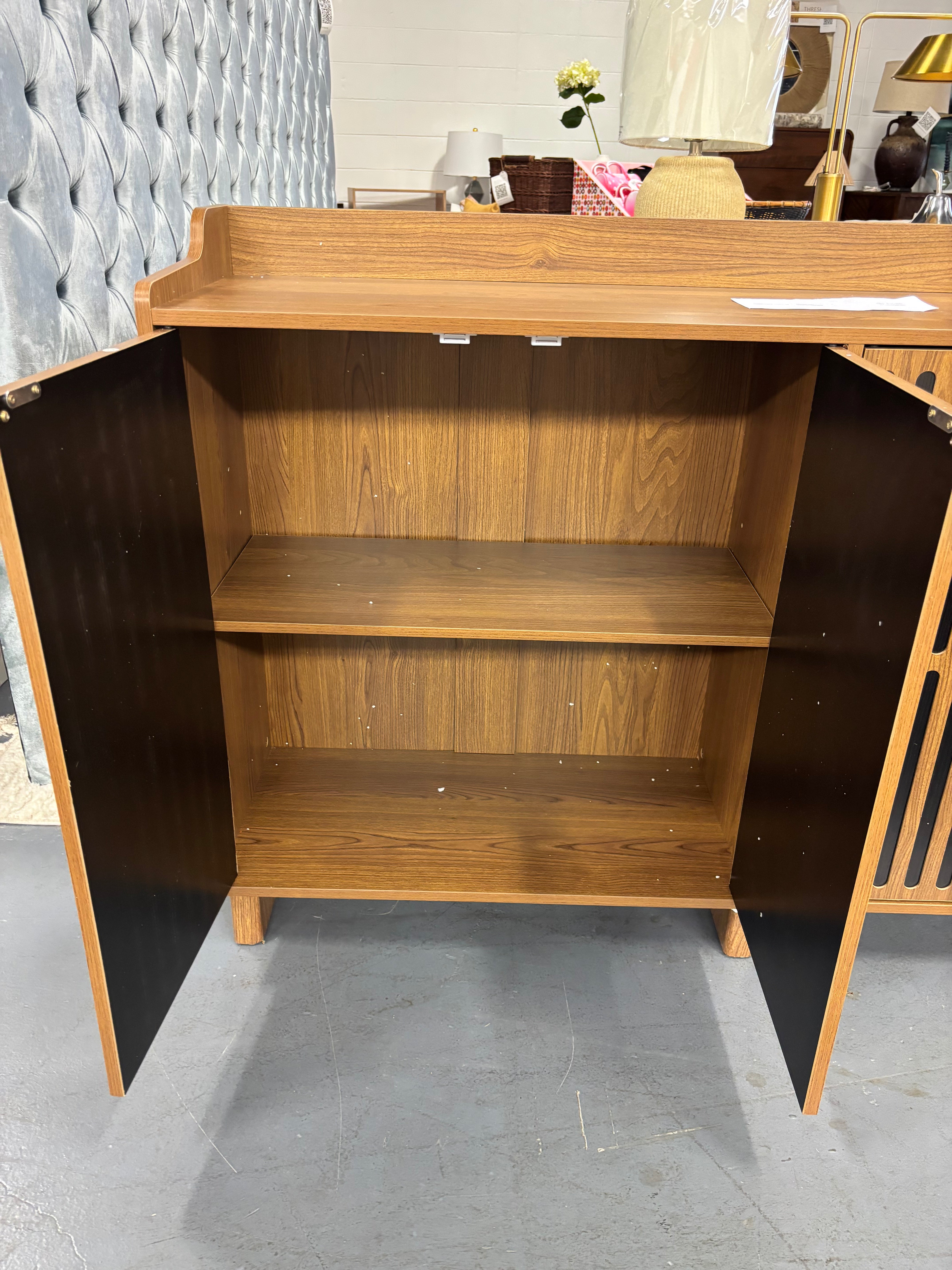 55"  Resenkos Sideboard Buffet - Rustic Brown SHOWROOM ITEM