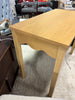 Wavy Writing Desk with Drawer - Natural SHOWROOM ITEM