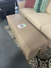 Faux Leather Storage Ottoman Bench