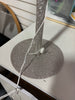 3' Light-Up Festive Tree - Silver Glitter SHOWROOM ITEM
