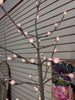 3' Light-Up Festive Tree - Silver Glitter SHOWROOM ITEM