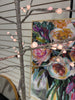 3' Light-Up Festive Tree - Silver Glitter SHOWROOM ITEM