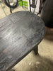 Woodland Carved Wood Accent Table - Black - Threshold™ SHOWROOM ITEM