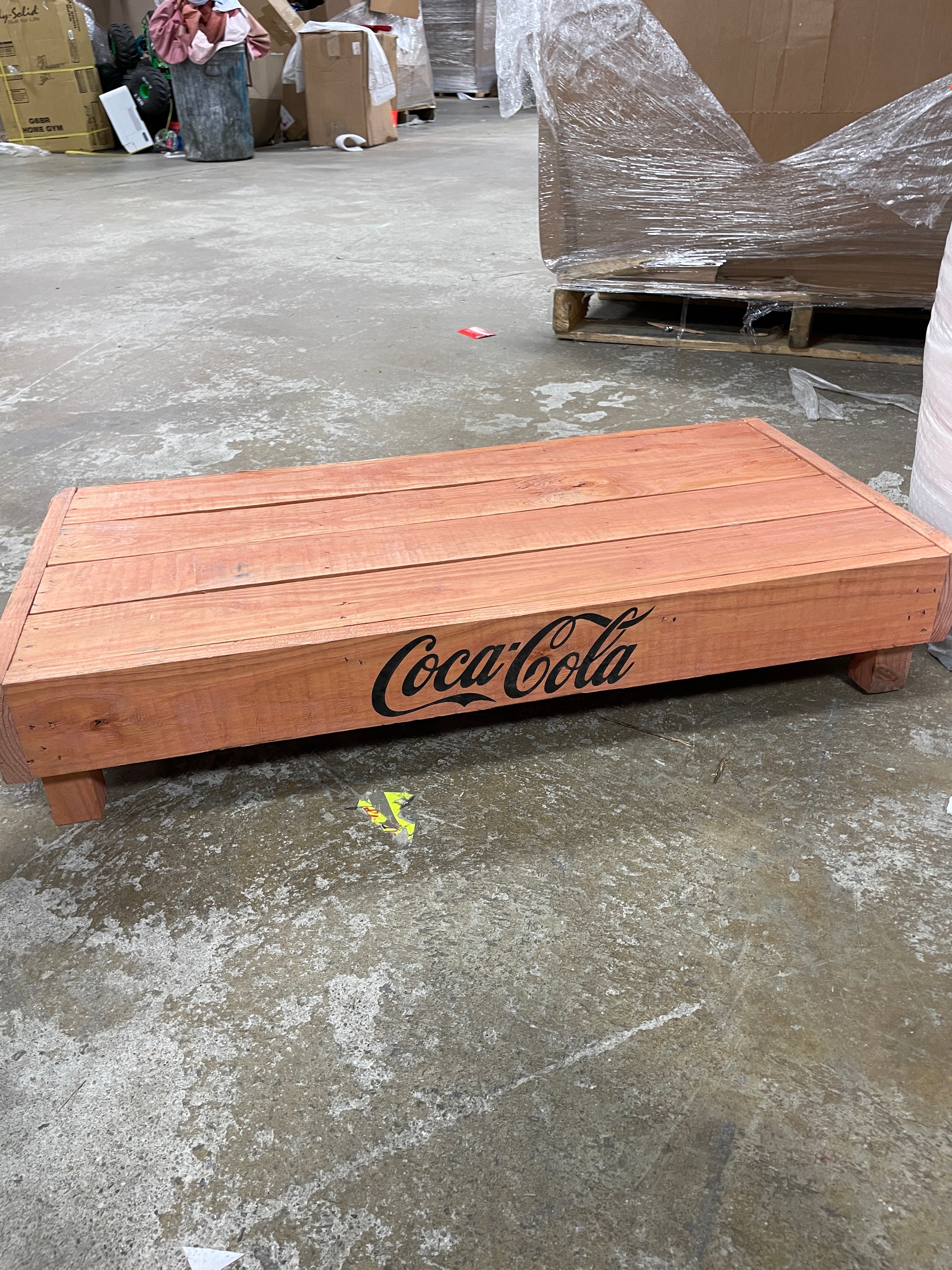 Coca Cola Wood Stand Collectors Item