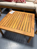 5-Piece Outdoor Patio L-Shaped Acacia Wood Rope Weave Sectional Sofa Set with 2 Chairs SHOWROOM ITEM