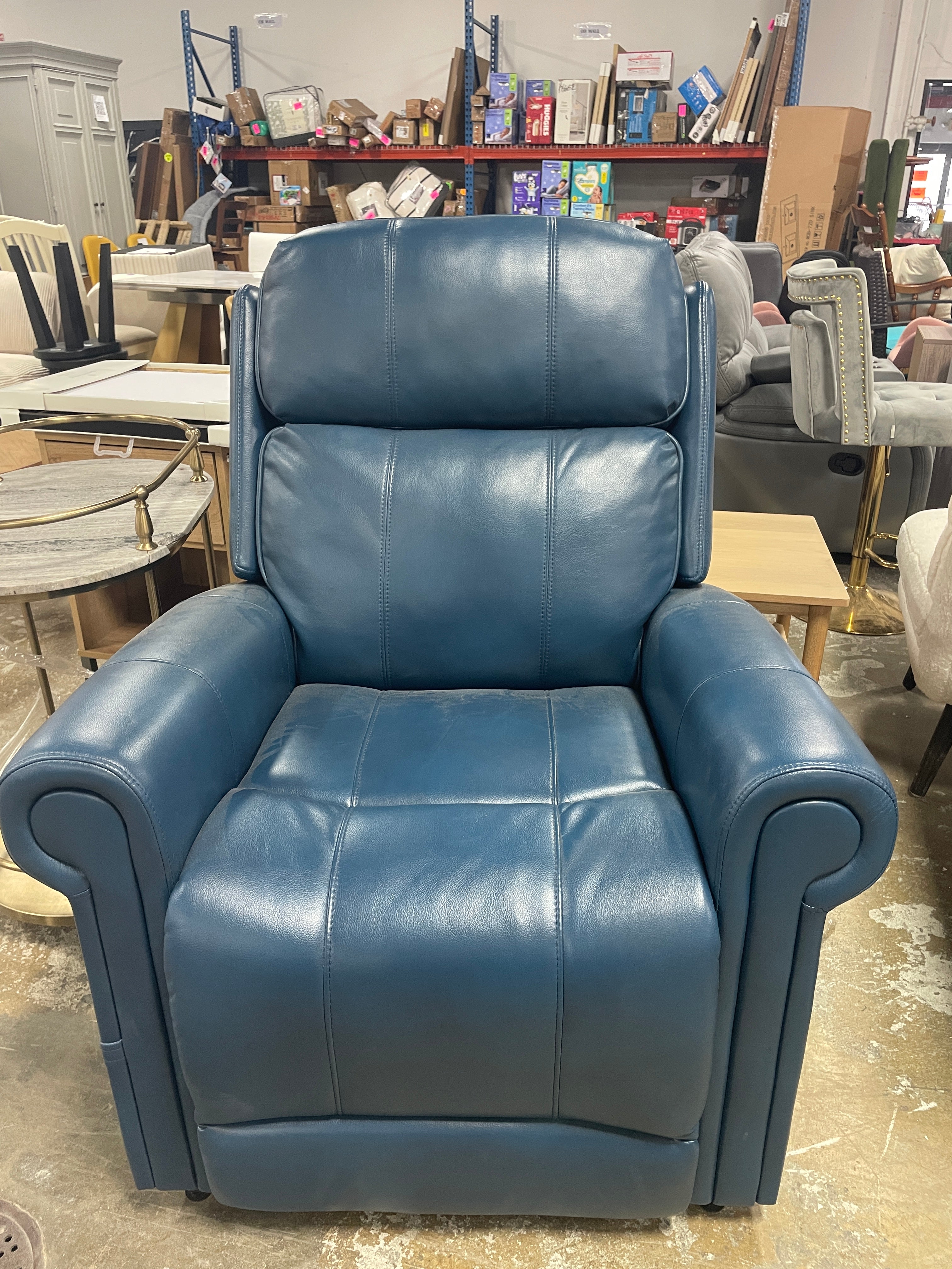 Azavier Faux Leather Lift Assist Power Recliner SHOWROOM ITEM
