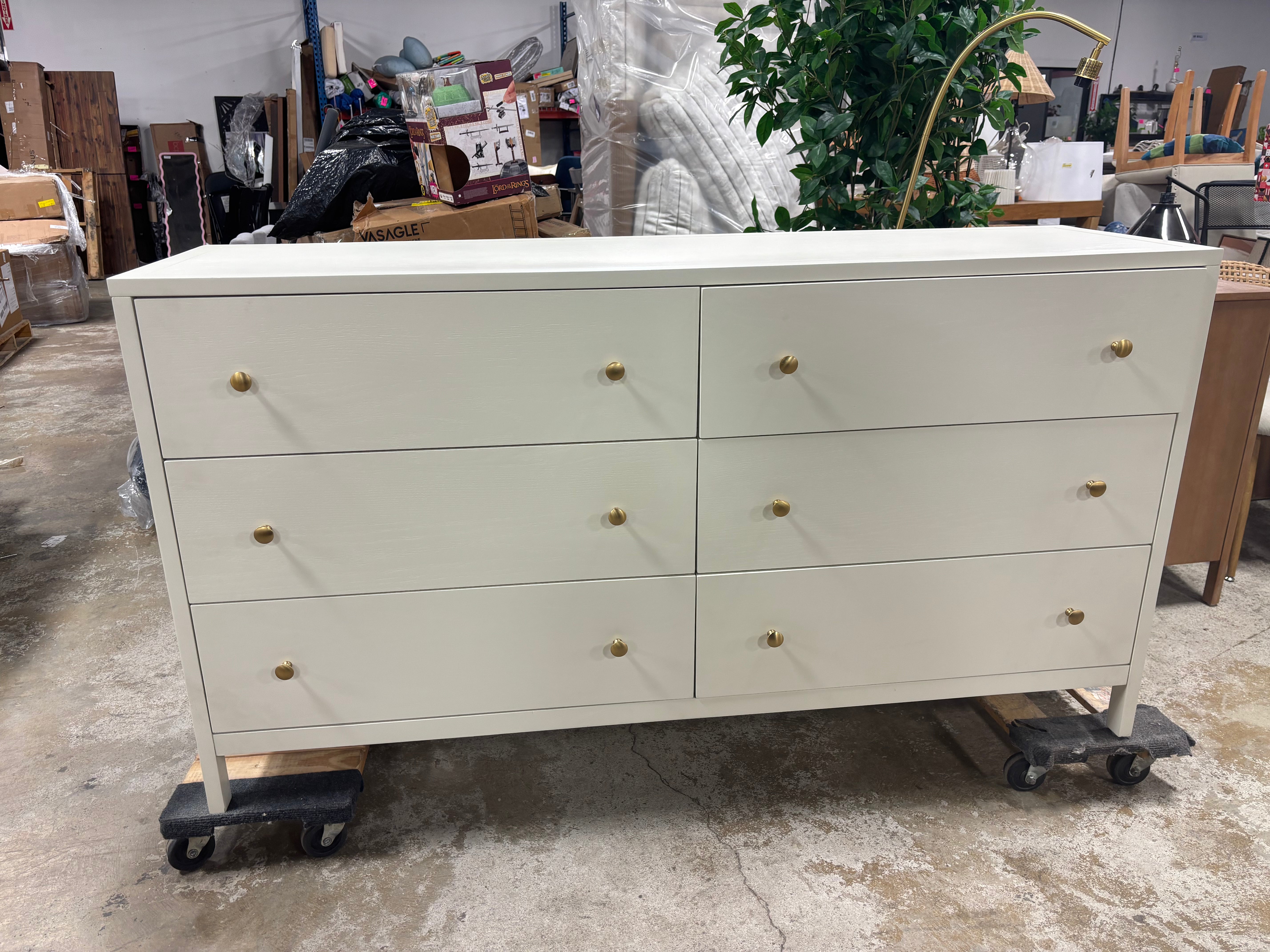 Gracie 63'' W 6 - Drawer Dresser SHOWROOM ITEM