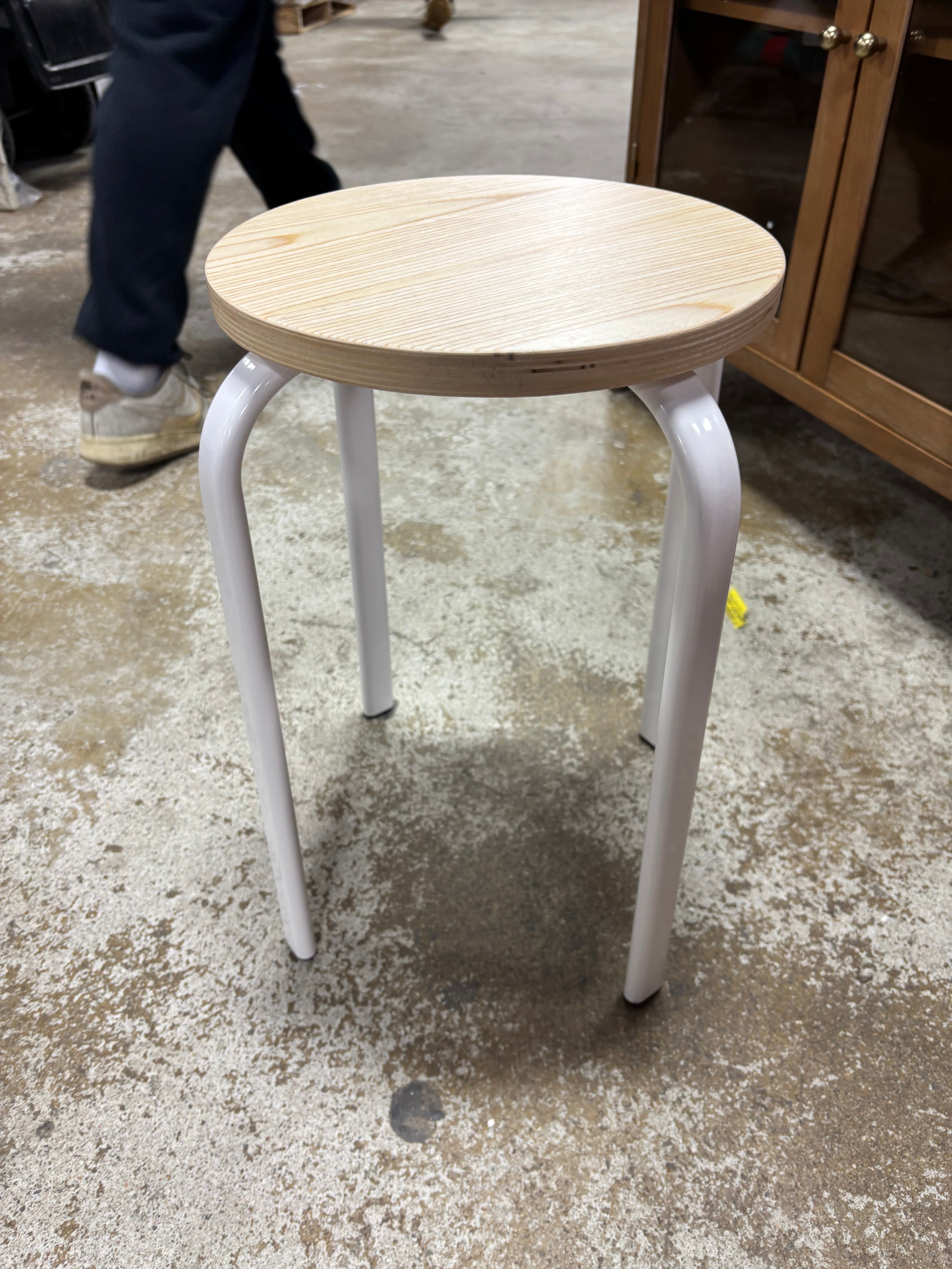 (Set of 6) Stackable Accent Stool SHOWROOM ITEM