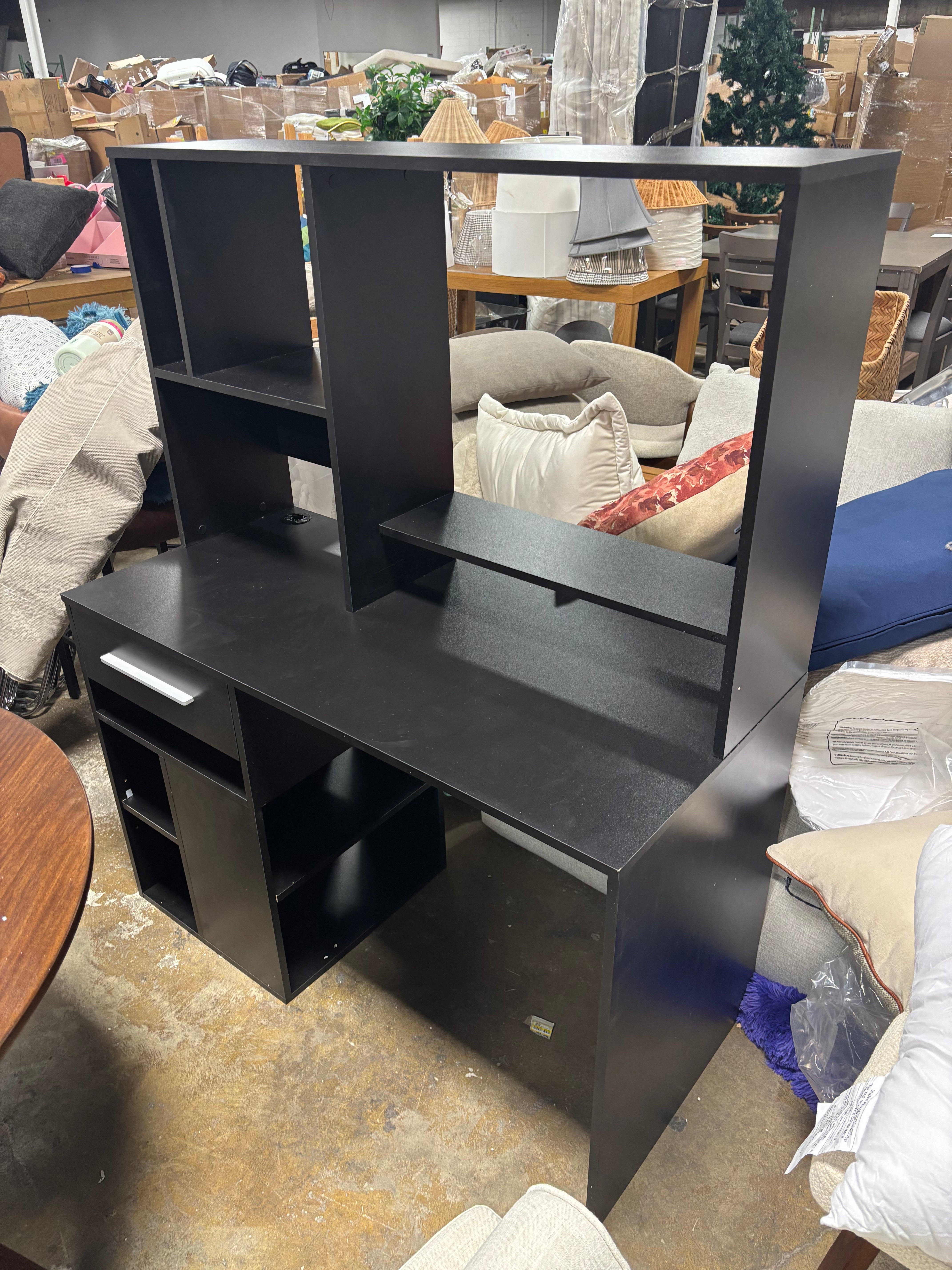 Annexe 48"W Computer Desk With Hutch SHOWROOM ITEM