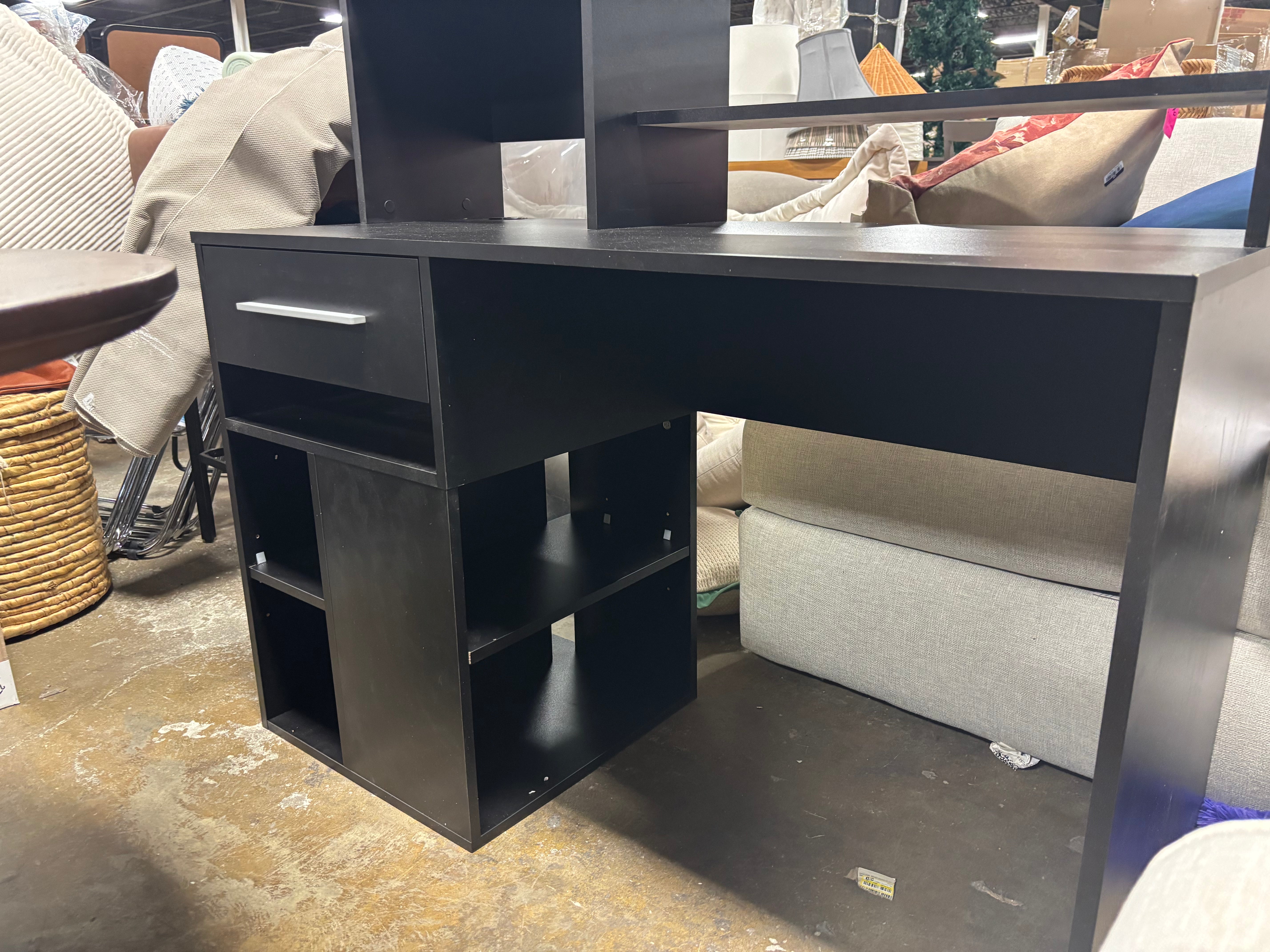 Annexe 48"W Computer Desk With Hutch SHOWROOM ITEM