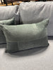 Berkley Textured Cotton Throw Pillow SHOWROOM ITEM