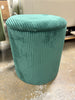 16.9 Inches Height Upholstered Round Storage Ottoman SHOWROOM ITEM