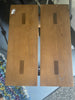 Wooden Stool or Ottoman SHOWROOM ITEM