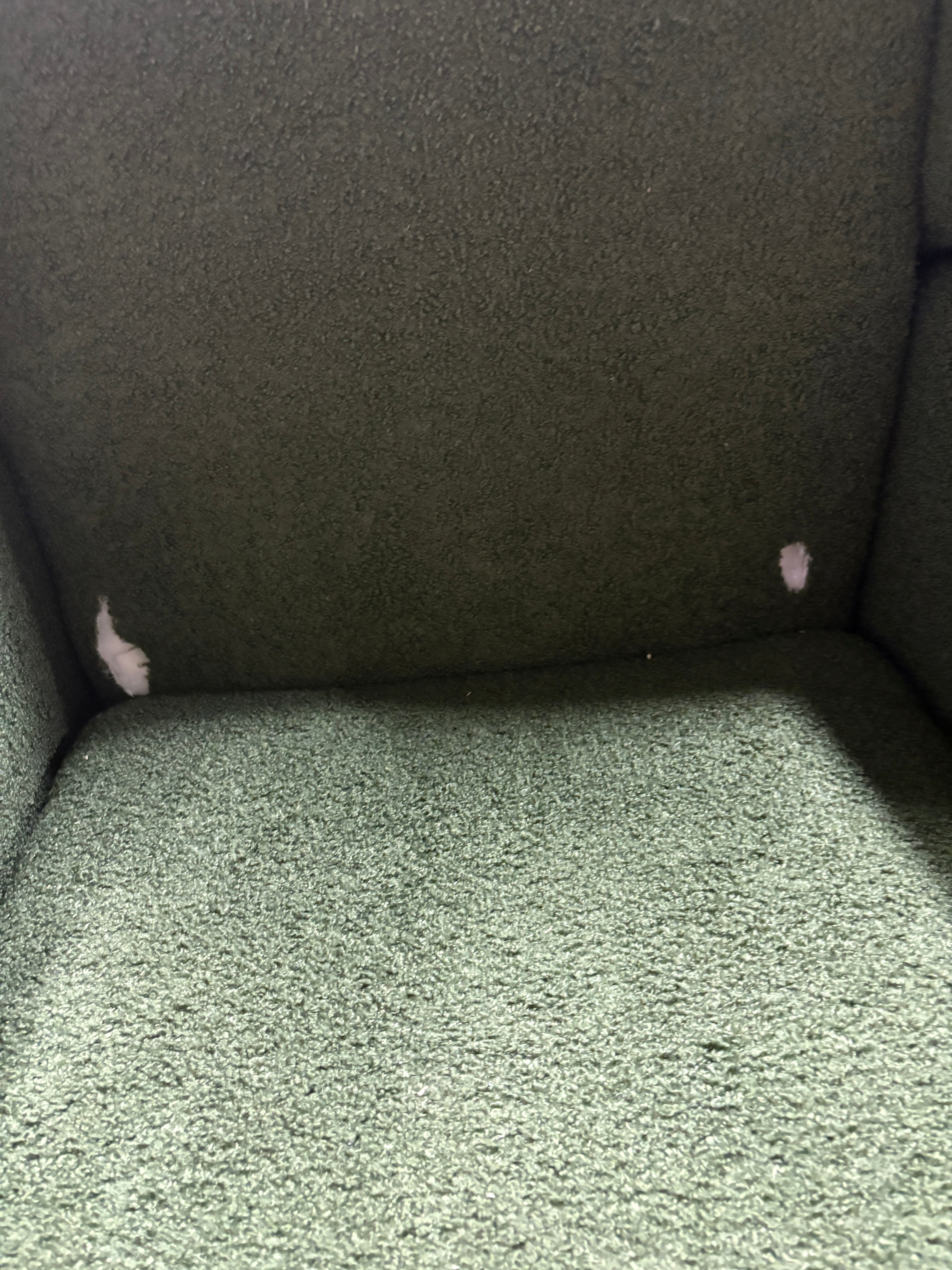 Swivel Wingback Glider Rocker Nursery Recliner Chair - GREEN SHOWROOM ITEM