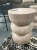 Accent Table White Wash SHOWROOM ITEM