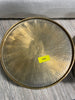 Manila Round Hammered Drum Coffee Table SHOWROOM ITEM