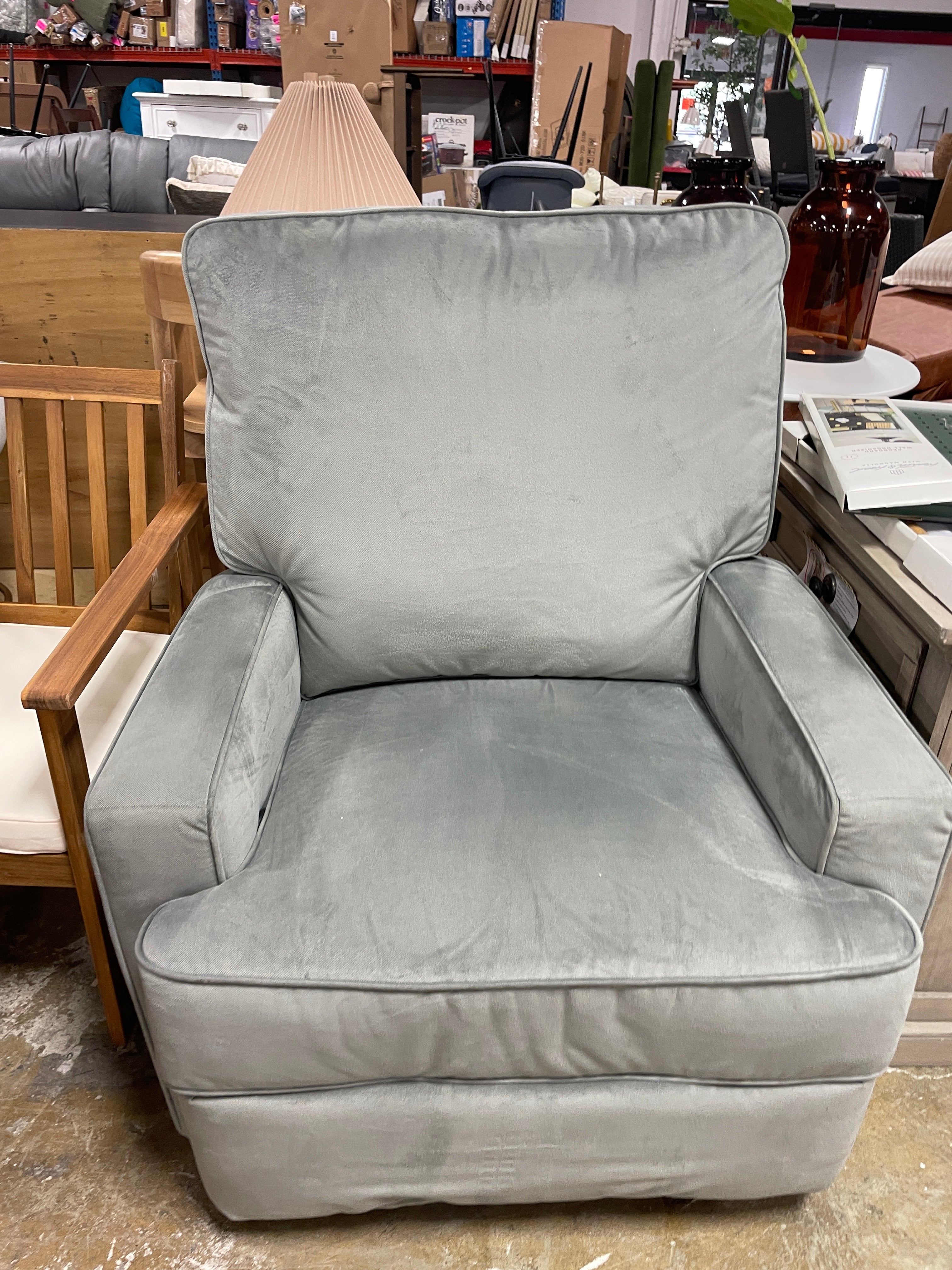 Baby Relax Addison Swivel Gliding Recliner SHOWROOM ITEM