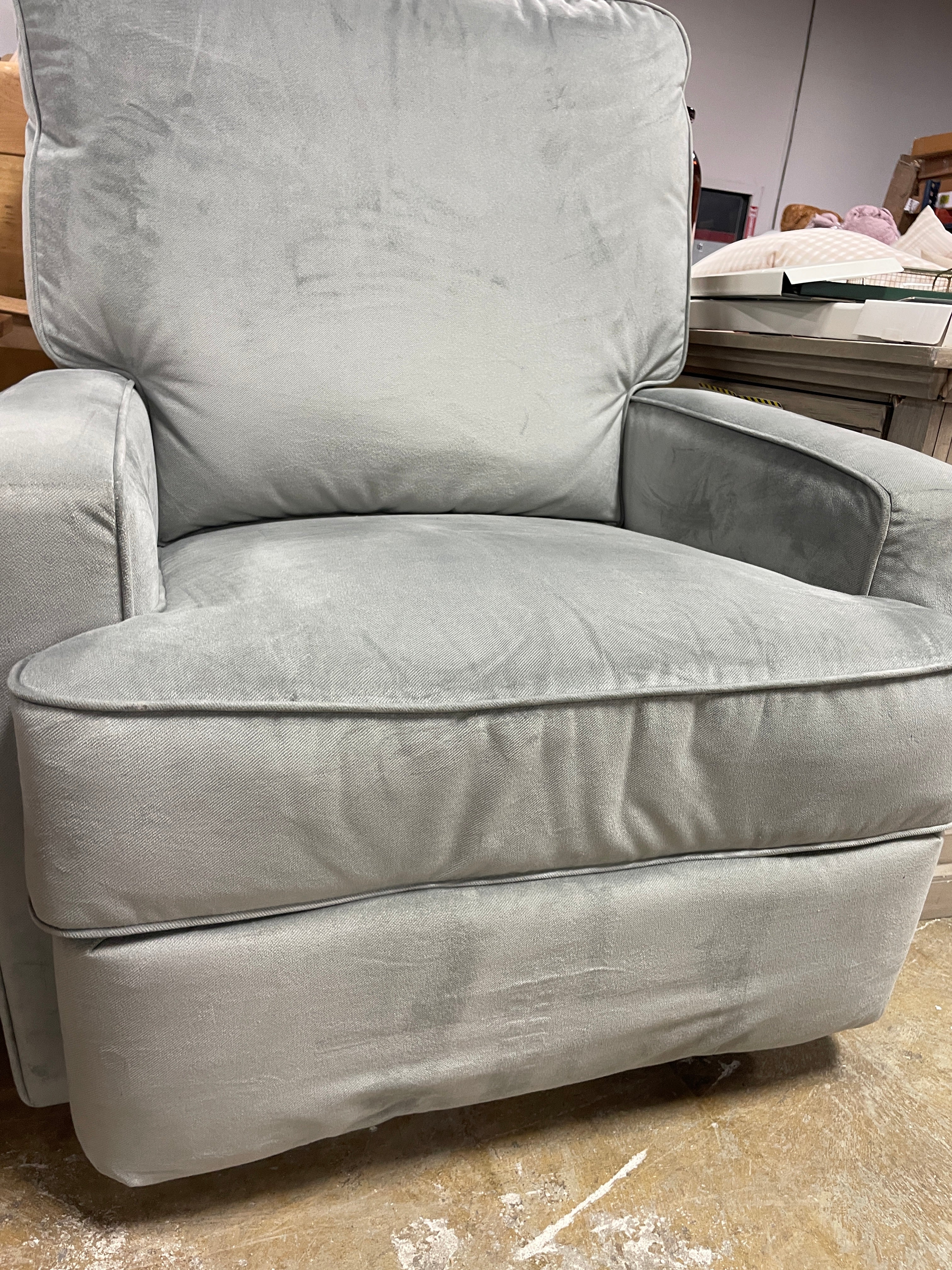 Baby Relax Addison Swivel Gliding Recliner SHOWROOM ITEM
