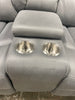 Betsy Furniture Microfiber Reclining Loveseat SHOWROOM ITEM