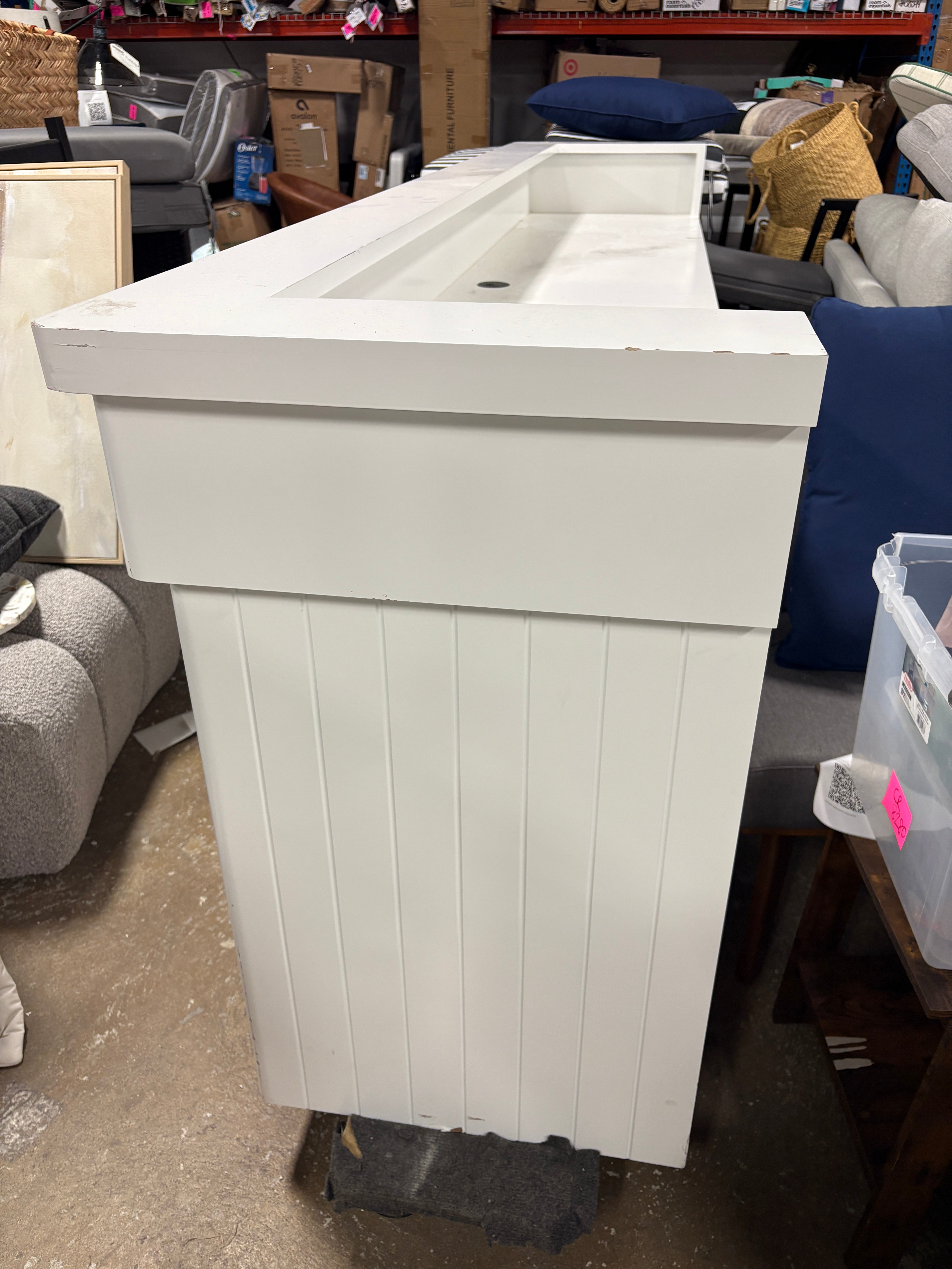 Computer Desk, Front Desk & Writing Desk with Spacious Storage SHOWROOM ITEM