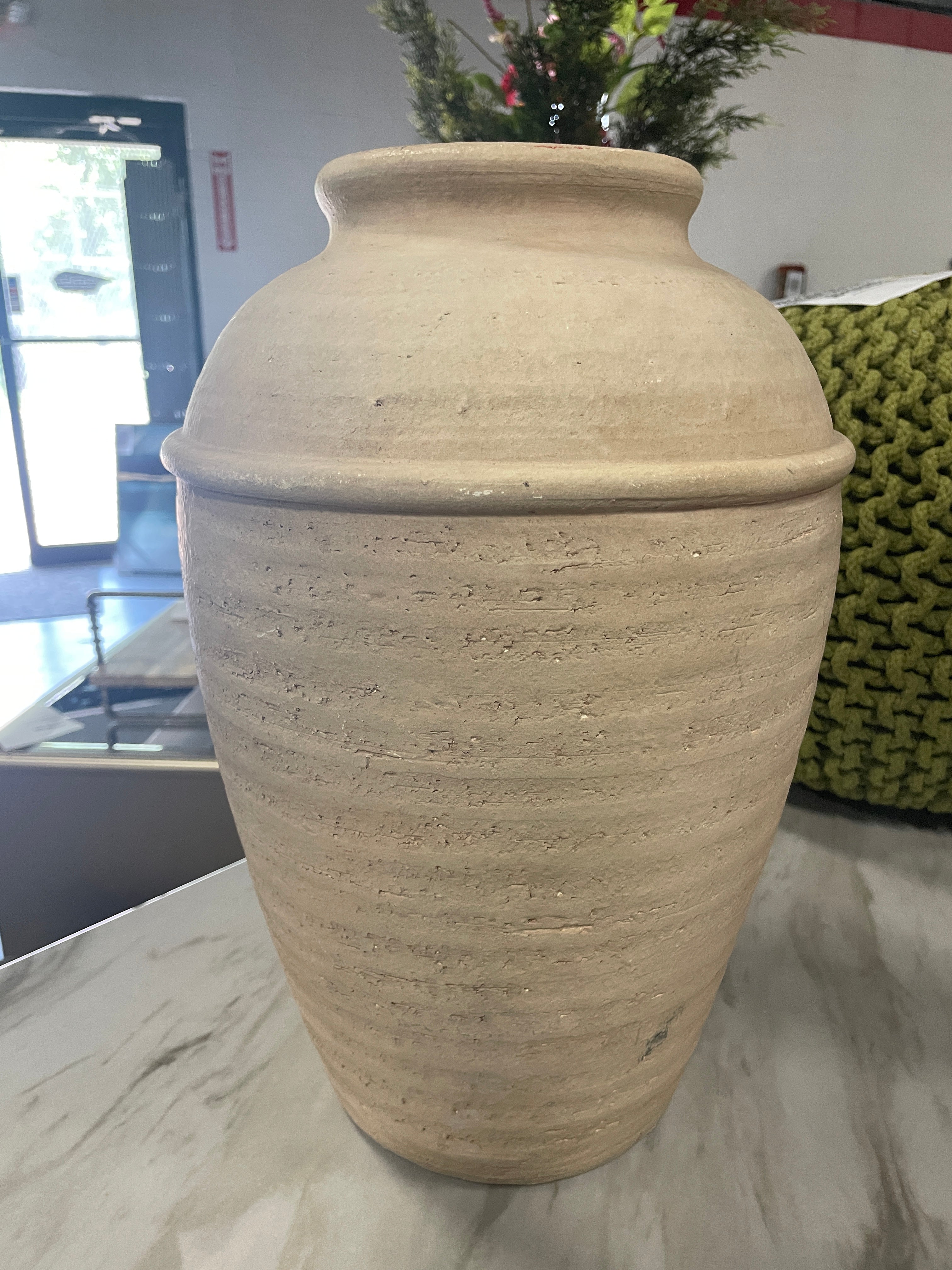 Studio McGee Tall Terracotta Vase SHOWROOM ITEM