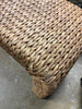 Shiffer Waterfall Woven Bench  SHOWROOM ITEM