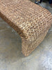 Shiffer Waterfall Woven Bench  SHOWROOM ITEM