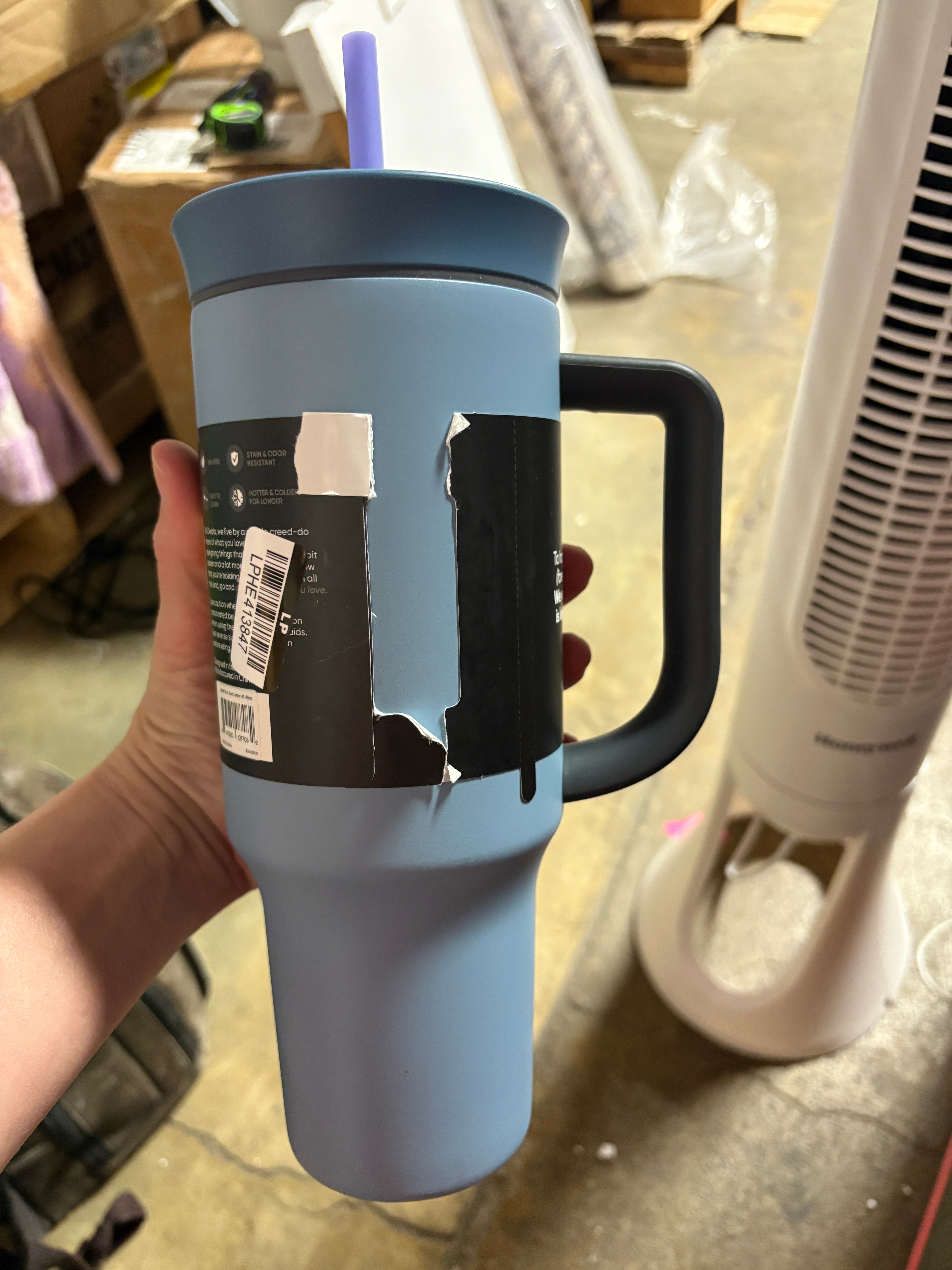 Owala 40oz Stainless Steel Straw Tumbler SHOWROOM ITEM