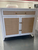 Holland Chest - Matte White, Natural, Brushed Brass