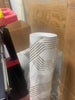 SET OF 3 Mid Century Geometric Wallpaper Roll, beige/gold