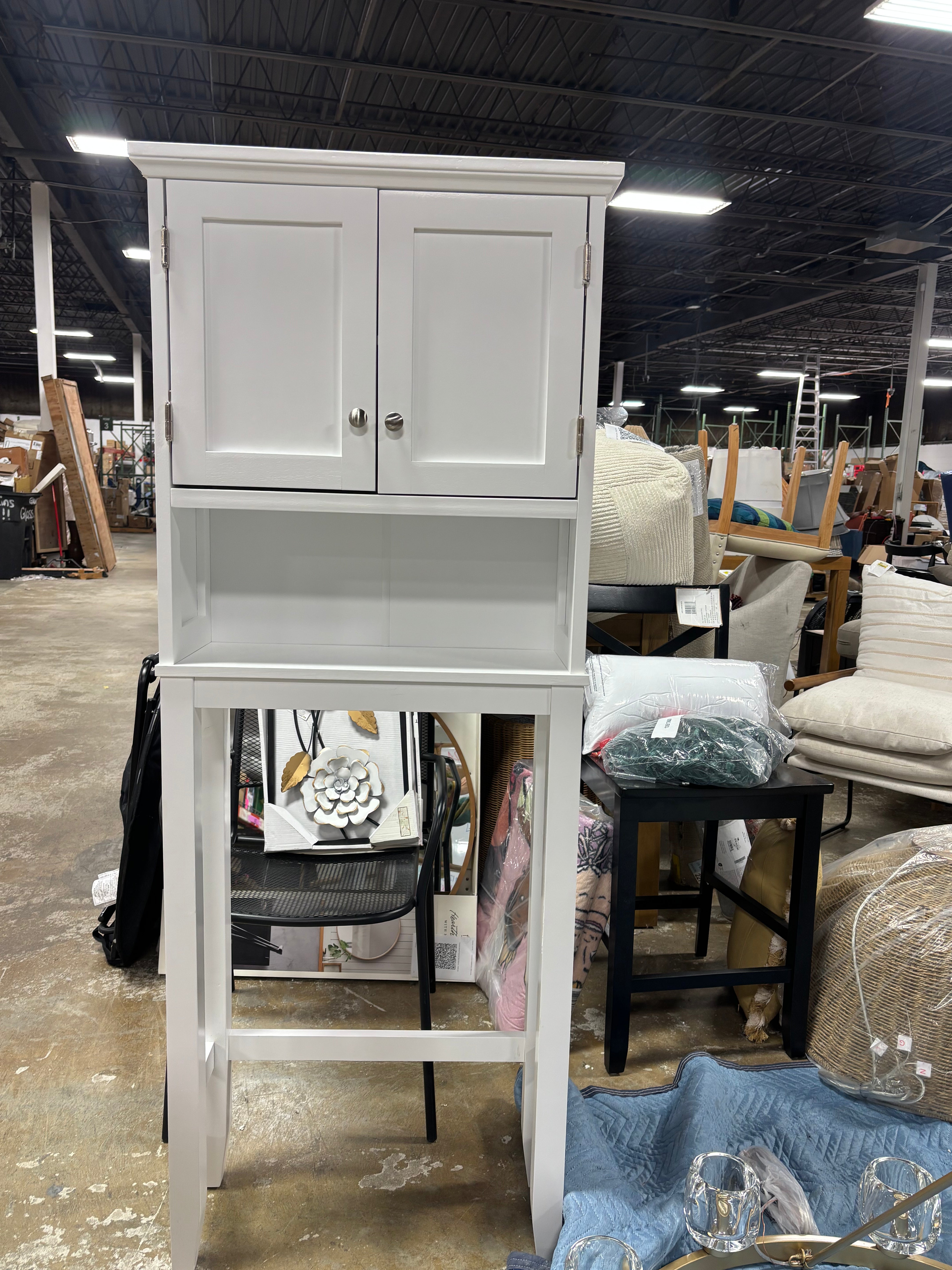 Wood Space saving Etagere-SHOWROOM ITEM