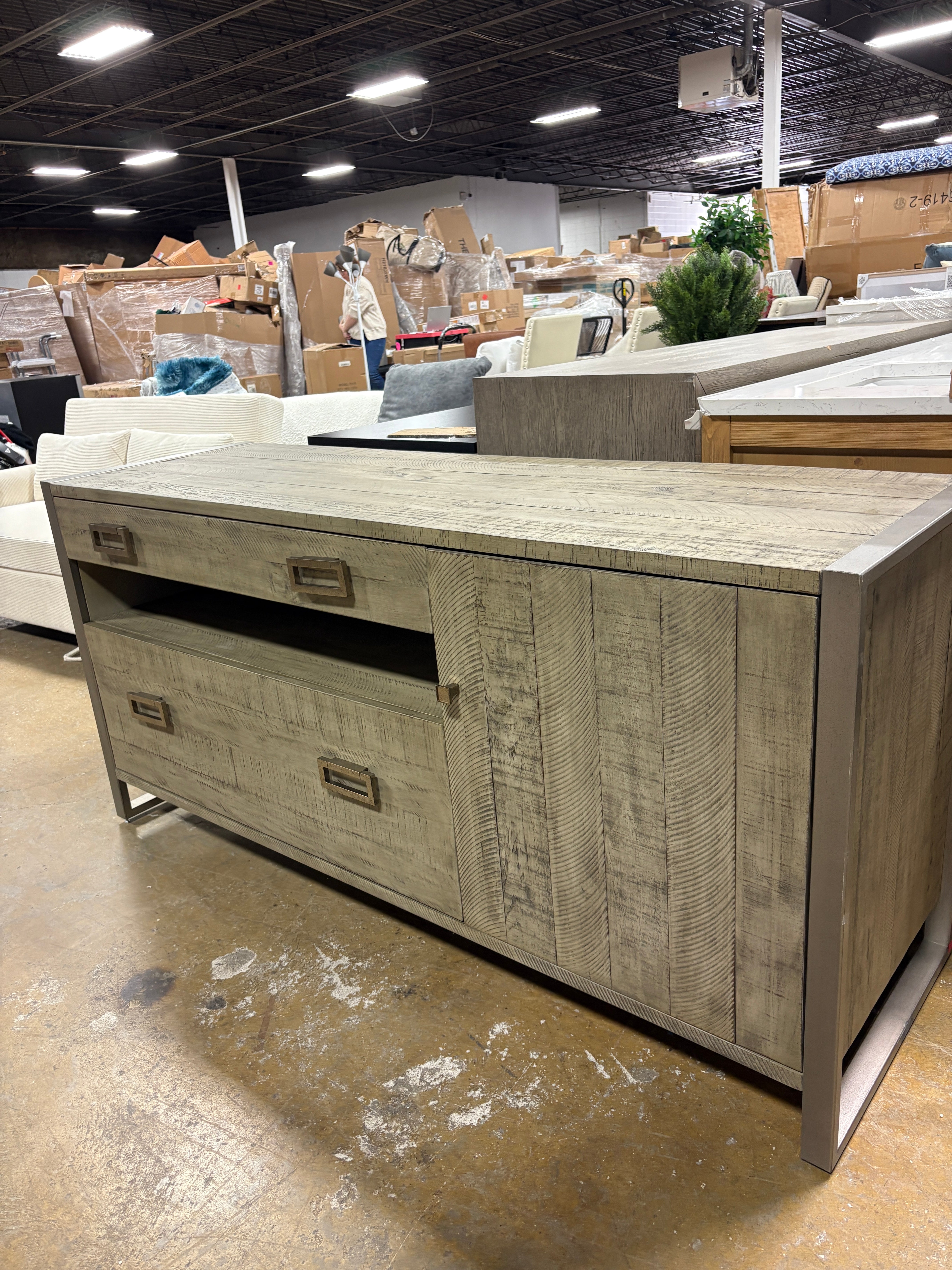 Polk 64.13'' Wide 2 - Drawer Filing Storage Cabinet SHOWROOM ITEM